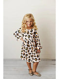 GIRLS-Leopard Print Dress