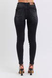 BLACK-JUDY BLUE TUMMY CONTROL SKINNY JEANS