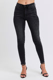 BLACK-JUDY BLUE TUMMY CONTROL SKINNY JEANS