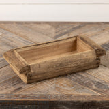 12" RUSTIC WOOD TROUGH