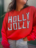 HOLLY JOLLY Dalmation Sweatshirt