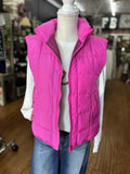 Solid Puffer Padded Warm Vest