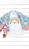 GIRLS- Over the Rainbow Tee - Country Faith Boutique