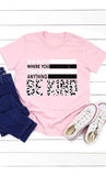 GIRLS- In a World Tee - Country Faith Boutique