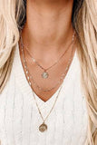 Pressed Gold Chain Necklace - Country Faith Boutique