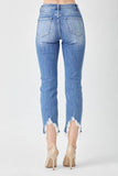 Casey Cropped Distressed Jeans - Country Faith Boutique
