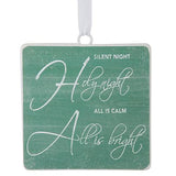 5.5" Silent Night Ornament - Country Faith Boutique