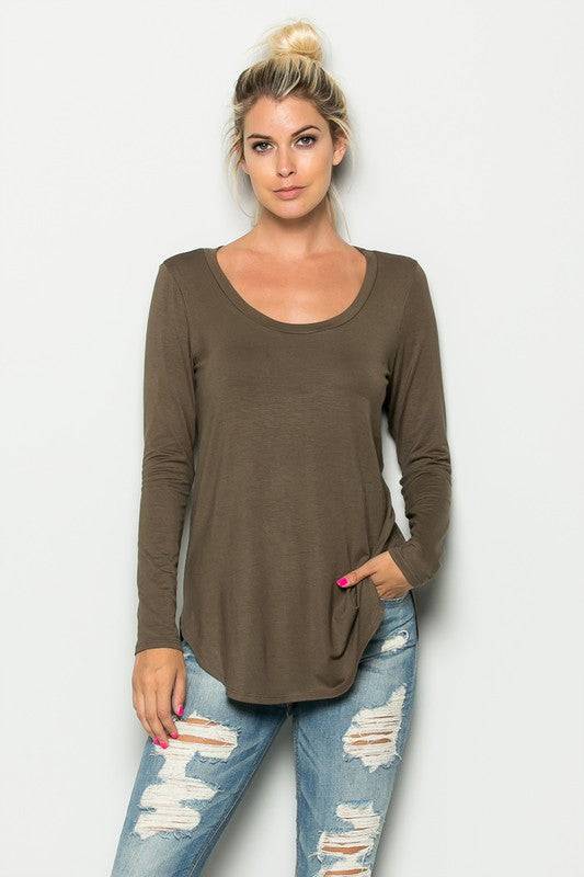Must Have Basic (scoop neck) - Country Faith Boutique