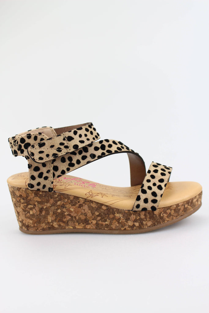 YOUTH-Loverli Sand Pixie Leopard Wedge - Country Faith Boutique