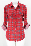 The Patty Plaid Top - Country Faith Boutique