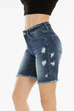 The Mom Shorts-Dark Wash - Country Faith Boutique