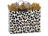 (Pack of 5) LARGE LEOPARD BAGS