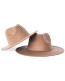Bordeaux Flat Brim Hats - Country Faith Boutique