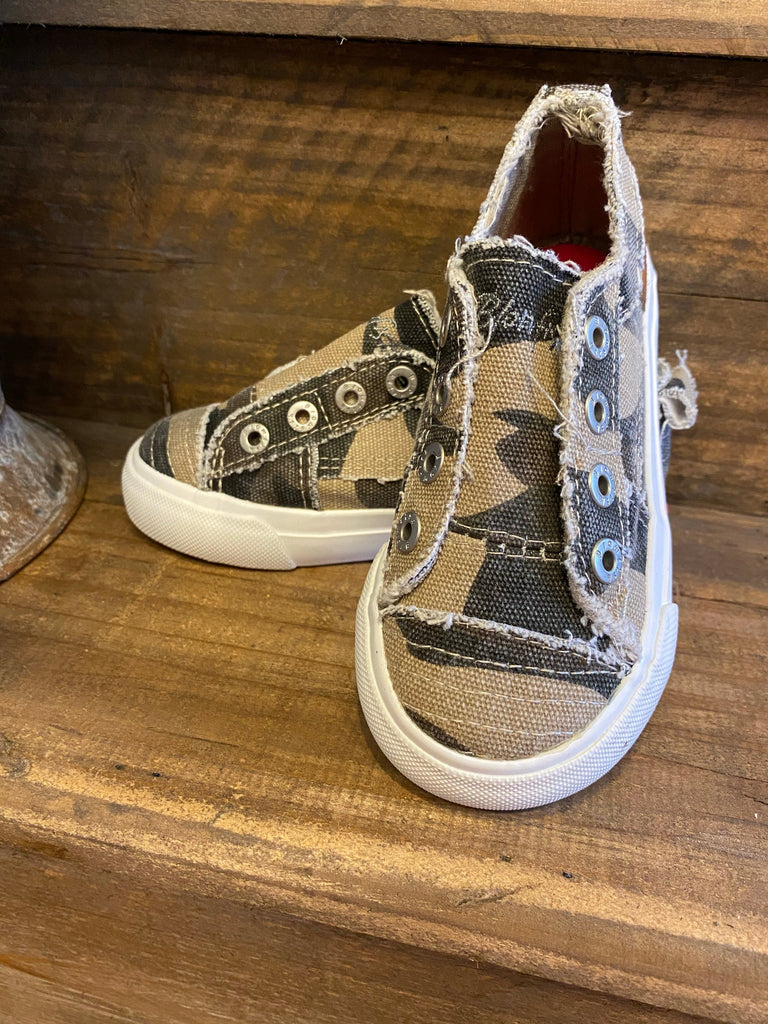 TODDLER-Play Blowfish Sneakers-Camo - Country Faith Boutique