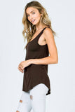 Trust In Me Tank-Brown - Country Faith Boutique