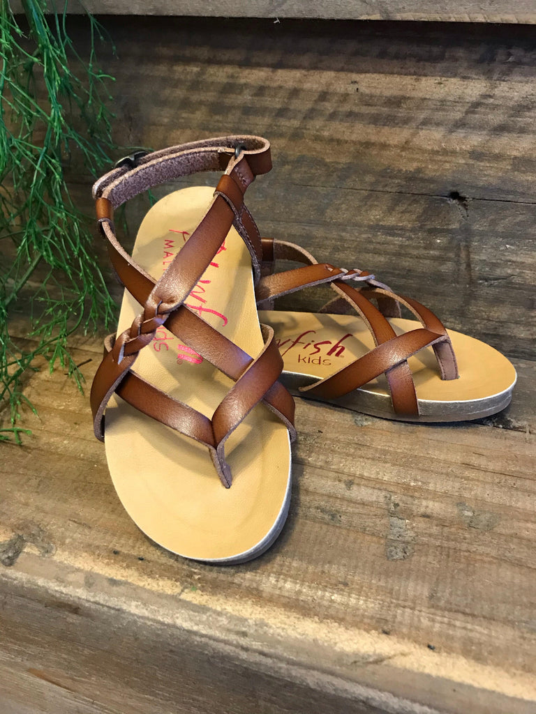 TODDLER-Granola Blowfish Sandals - Country Faith Boutique