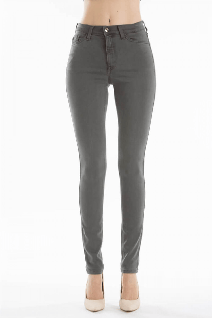 Grey Skinny KanCans - Country Faith Boutique