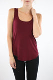 Trust In Me Tank-Dark Wine - Country Faith Boutique