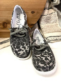 Gypsy Jazz Canvas Shoes-Grey Cheetah - Country Faith Boutique