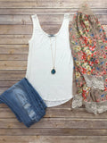 Trust in Me Tank-Ivory - Country Faith Boutique