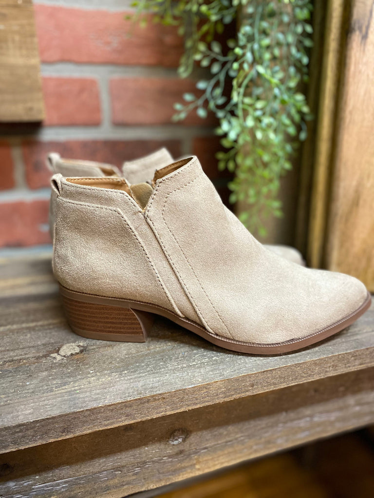 V-CUT VICTORIA ANKLE BOOT - Country Faith Boutique