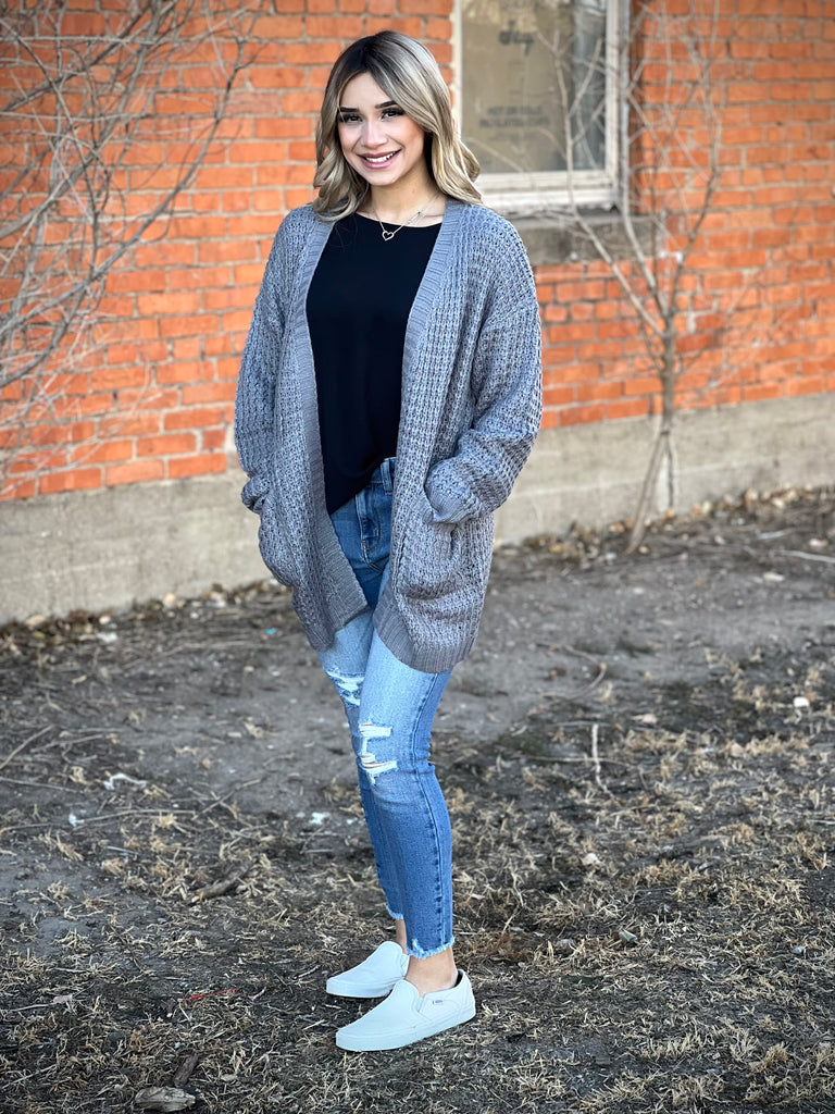 Perfect Open Knit Cardigan