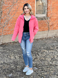 Pretty Pink Quilted Jacket