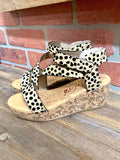 YOUTH-Loverli Sand Pixie Leopard Wedge - Country Faith Boutique